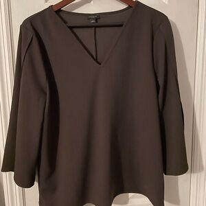 Women’s brown blouse by Ann Taylor Factory, Size L